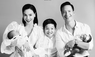 Hồ Ngọc Hà khoe ảnh gia đình hạnh phúc mà netizen chỉ thắc mắc về nhan sắc “mẹ bỉm sữa“