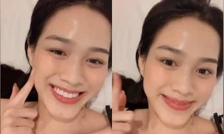 Hoa hậu Đỗ Thị Hà cứ khoe mặt mộc là gây "bão mạng": Da căng bóng, đẹp đỉnh cao! 