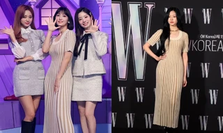 Nhờ màn đụng hàng của Momo và Kim Min Joo mới thấy mẫu váy này "thần thánh" cỡ nào