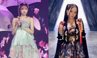 “Mượn” cả phong cách lẫn nhà thiết kế của BLACKPINK nhưng Oh My Girl không hề bị “ném đá“