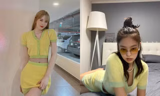 Đắng như Thiều Bảo Trâm: Vừa khoe dáng đã bị nghi mặc đồ nhái của váy Jennie diện