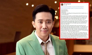 Giật mình trước bài đăng của MC Trấn Thành: “Cứ phải đợi nhau qua đời mới chịu bỏ qua”?