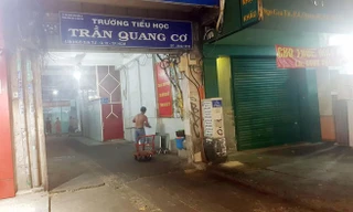 Trường Tiểu học Trần Quang Cơ, quận 10, nơi xảy ra vụ việc ( ảnh internet)