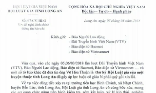 Người 'ép' cô giáo quỳ gối không phải hội viên Hội Luật gia