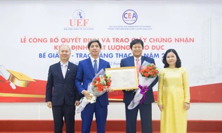 Trường ĐH UEF đạt chuẩn kiểm định chất lượng giáo dục với tiêu chí mới