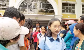 Thí sinh từng tham gia kỳ khảo sát bằng Tiếng Anh vào Trường Trần Đại Nghĩa những năm trước