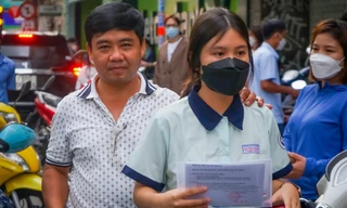 TPHCM: Mưa điểm 10 thi vào lớp 10