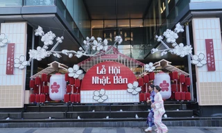 Làng cổ ở Nhật Bản trong trung tâm thương mại TPHCM