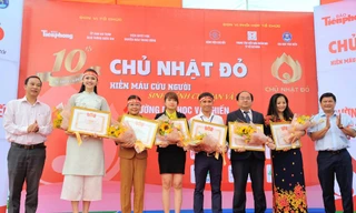 Báo Tiền Phong phát động Chủ nhật Đỏ 2024 hiến máu cứu người tại Trường ĐH Văn Hiến