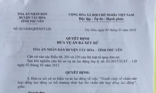 12 giáo viên ở Phú Yên khởi kiện trưởng phòng giáo dục