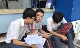 Thí sinh dự thi vào lớp 10 năm học 2020-2021