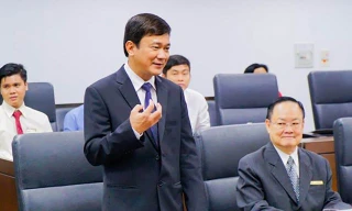 Ông Lê Vinh Danh, Hiệu trưởng Trường ĐH Tôn Đức Thắng