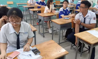 Thí sinh dự thi THPT Quốc gia 2019