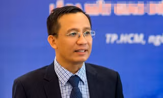 Ông Bùi Quang Tín trong lần trả lời phỏng vấn các báo (ảnh internet)