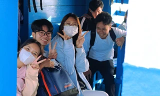 42 thí sinh xã đảo duy nhất tại TPHCM đi thi bằng đò