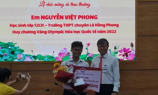 TPHCM thưởng nóng 150 triệu đồng cho nam sinh giành huy chương vàng Olympic Hóa học quốc tế