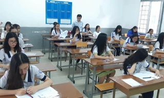 Thí sinh dự thi tại TPHCM