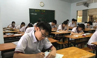 Thí sinh tham gia kỳ thi tốt nghiệp THPT 2021