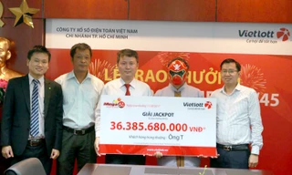 Tài xế T. nhận hơn 36 tỷ đồng từ Vietlott