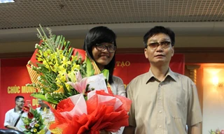 Nữ sinh nghèo và huy chương Olympic quốc tế