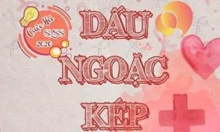 Rinh giải thưởng từ cuộc thi “Dấu ngoặc kép”