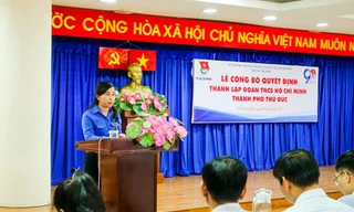Ra mắt Ban Chấp hành Thành Đoàn Thủ Đức