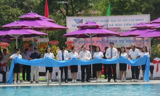 ĐHQG TP. HCM khánh thành Khu hồ bơi phục vụ sinh viên