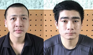 Trần Hồng Hải và Tô Văn Ni. Ảnh: Công an cung cấp