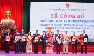 Sau sáp nhập 3 đơn vị, Trường Cao đẳng Huế có đến 8 phó hiệu trưởng