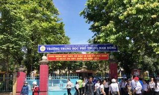 Làm rõ vụ học sinh lớp 10 dùng dao rượt đuổi bạn trong giờ ra chơi