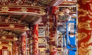 Diện mạo mới ngôi điện - nơi đăng quang của 13 vị vua Nguyễn