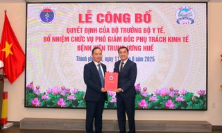 Bệnh viện Trung ương Huế có tân Phó Giám đốc