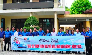 Tuổi trẻ Thừa Thiên-Huế với hành trình vì biển, đảo quê hương tại Lý Sơn