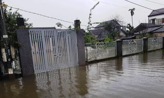 Mưa lớn cuối năm gây ngập lụt hiếm gặp tại nhiều xã vùng trũng tỉnh TT-Huế