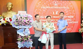 Bổ nhiệm Viện trưởng Viện Kiểm sát nhân dân tỉnh Thừa Thiên Huế