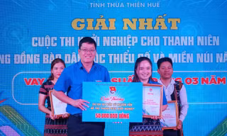Khởi nghiệp cho thanh niên vùng đồng bào dân tộc thiểu số và miền núi TT-Huế