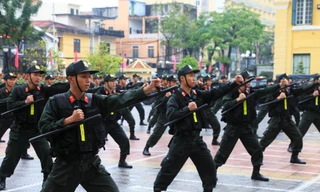 TT-Huế thành lập Tiểu đoàn cảnh sát cơ động dự bị chiến đấu