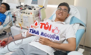 Thanh niên Huế hiến tiểu cầu cho bệnh nhi được phẫu thuật tim miễn phí