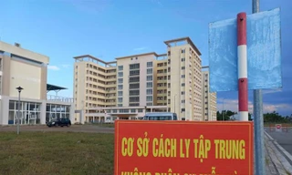 Khu cách ly tập trung công dân tại TT-Huế do lực lượng quân đội quản lý, vận hành. Ảnh: Hoàng Dũng