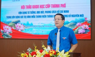 Vận dụng tư tưởng Hồ Chí Minh trong xây dựng hình mẫu thanh niên Huế thời kỳ mới