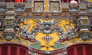 Vào Hoàng thành Huế chiêm ngưỡng tạo hình rồng độc đáo