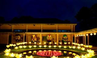 Hoàng cung Huế lung linh trong đêm hội đèn lồng rằm Trung thu