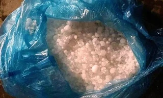 Vùng cao TT-Huế hứng mưa đá chưa từng thấy