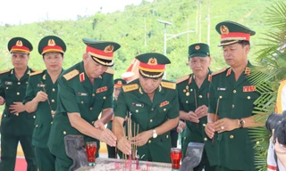 Khánh thành Nhà tưởng niệm liệt sĩ tuyến đường 71, liệt sĩ hy sinh khi cứu hộ thủy điện Rào Trăng 3