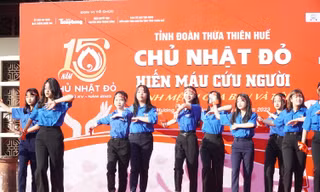 TT-Huế: Kết quả vượt ngoài dự kiến tại Chủ nhật Đỏ