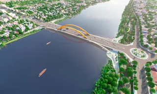 Công trình cầu đường bộ 2.200 tỷ vượt sông Hương vừa khởi công có gì đặc biệt?