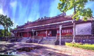 Kỳ công hạ giải trùng tu điện Thái Hòa thuộc Đại nội Huế