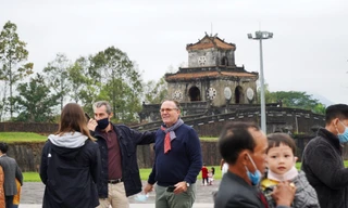 TT-Huế đón khách quốc tế theo đường hàng không như thế nào?