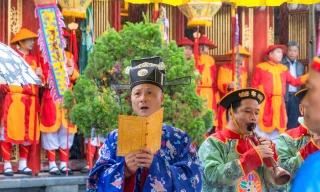 Nghi lễ kết thúc Tết Nguyên đán trong Hoàng cung Huế