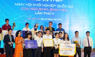 Trao hơn 80 giải thưởng cuộc thi Khởi nghiệp quốc gia của học sinh, sinh viên lần thứ V